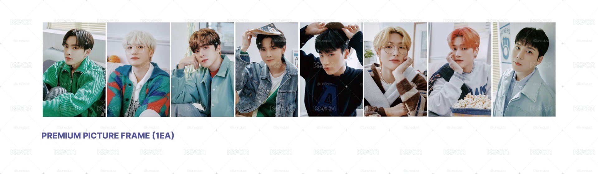ATEEZ EVERLINE ATINY ROOM 快閃店 PREMIUM PICTURE FRAME 高級相框