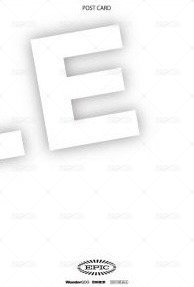 日本出道專 新星堂WonderGOO 明信片  背面