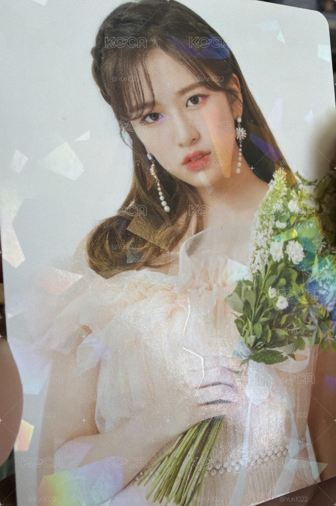 IZ*ONE SURPR*IZ 捧花閃卡