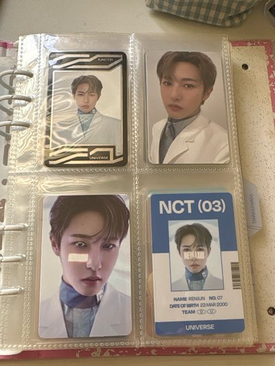 NCTDREAM RENJUN 黃仁俊歷年專卡