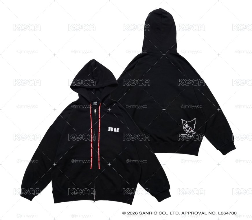 [現貨]BABYMONSTER X Kuromi 酷洛米 外套 