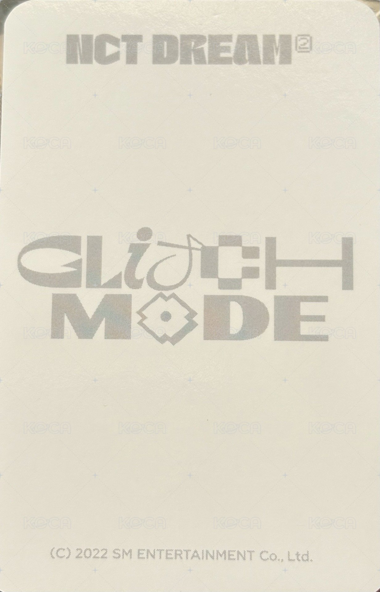 Glitch Mode   周邊卡  背面