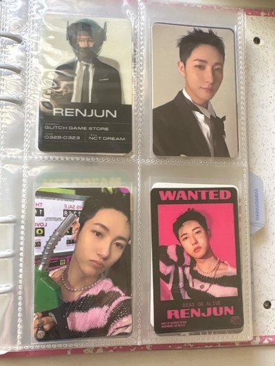 NCTDREAM RENJUN 黃仁俊歷年專卡