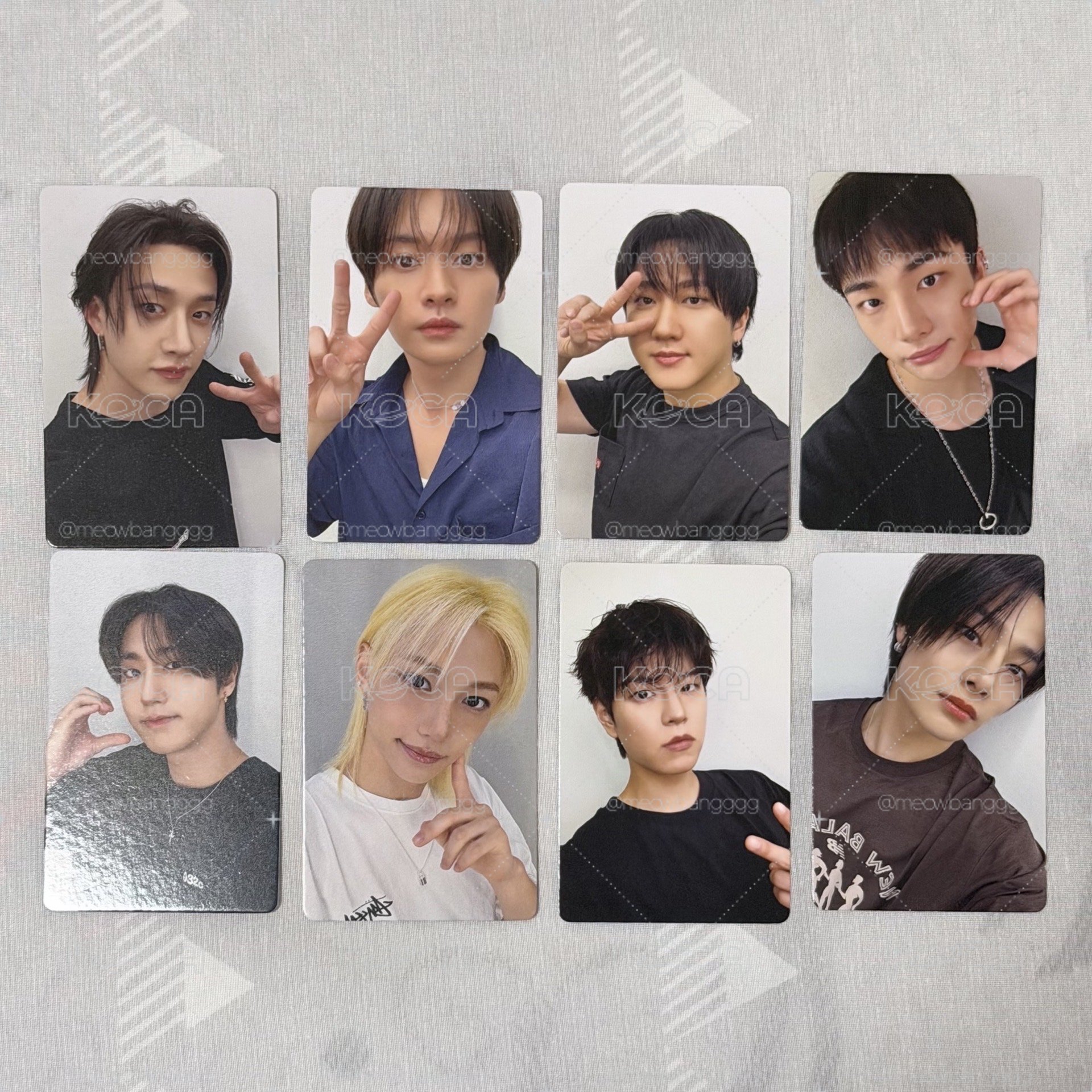 SKZ 分成員單出 KARMA 數星星 簽售卡 