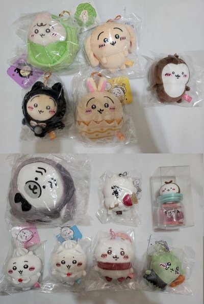 吉伊卡哇 小八貓 烏薩奇兔兔 海獺師傅 哭哭哥布林