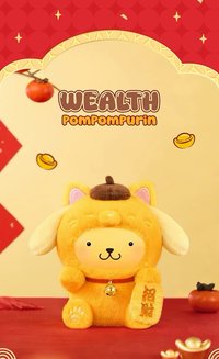 TOPTOY家族招財貓系列毛絨 娃娃 