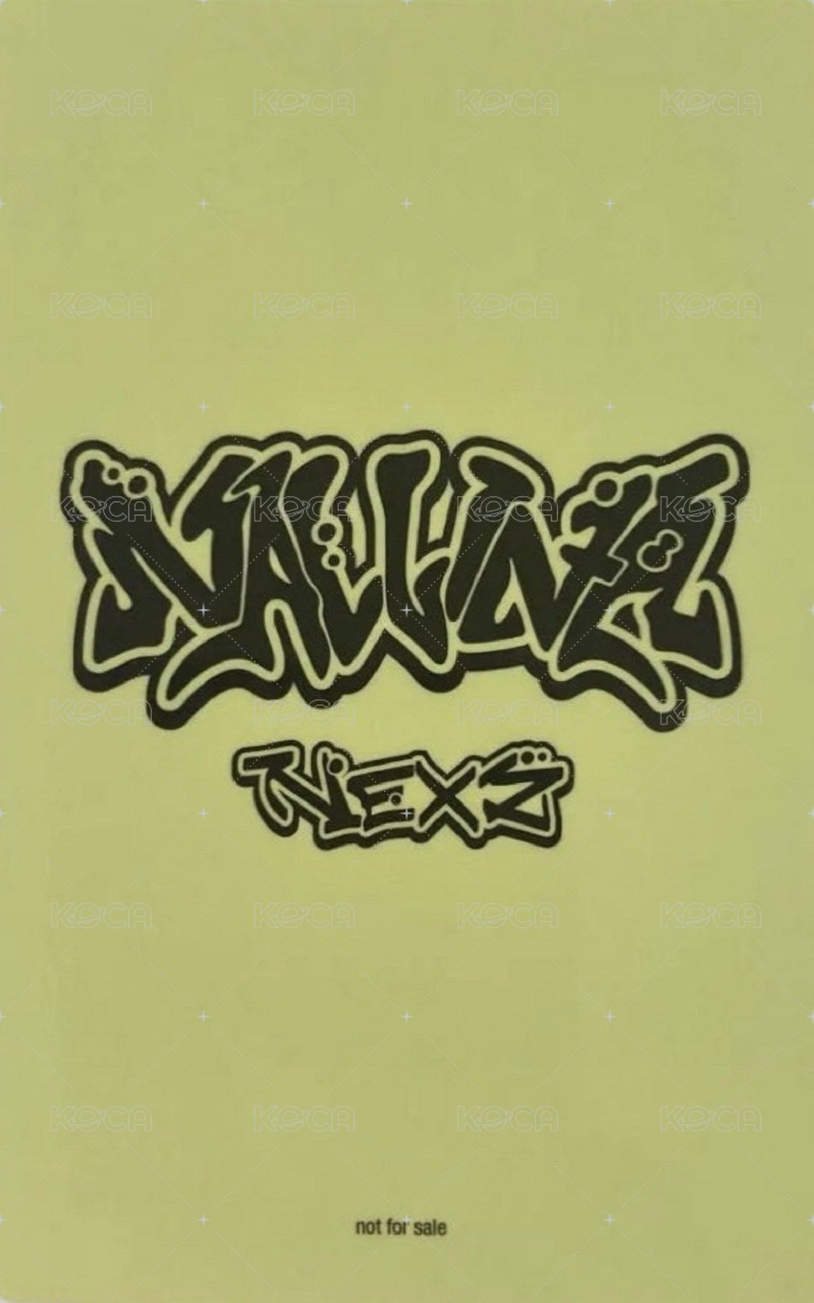 迷一 索尼 特典卡  背面