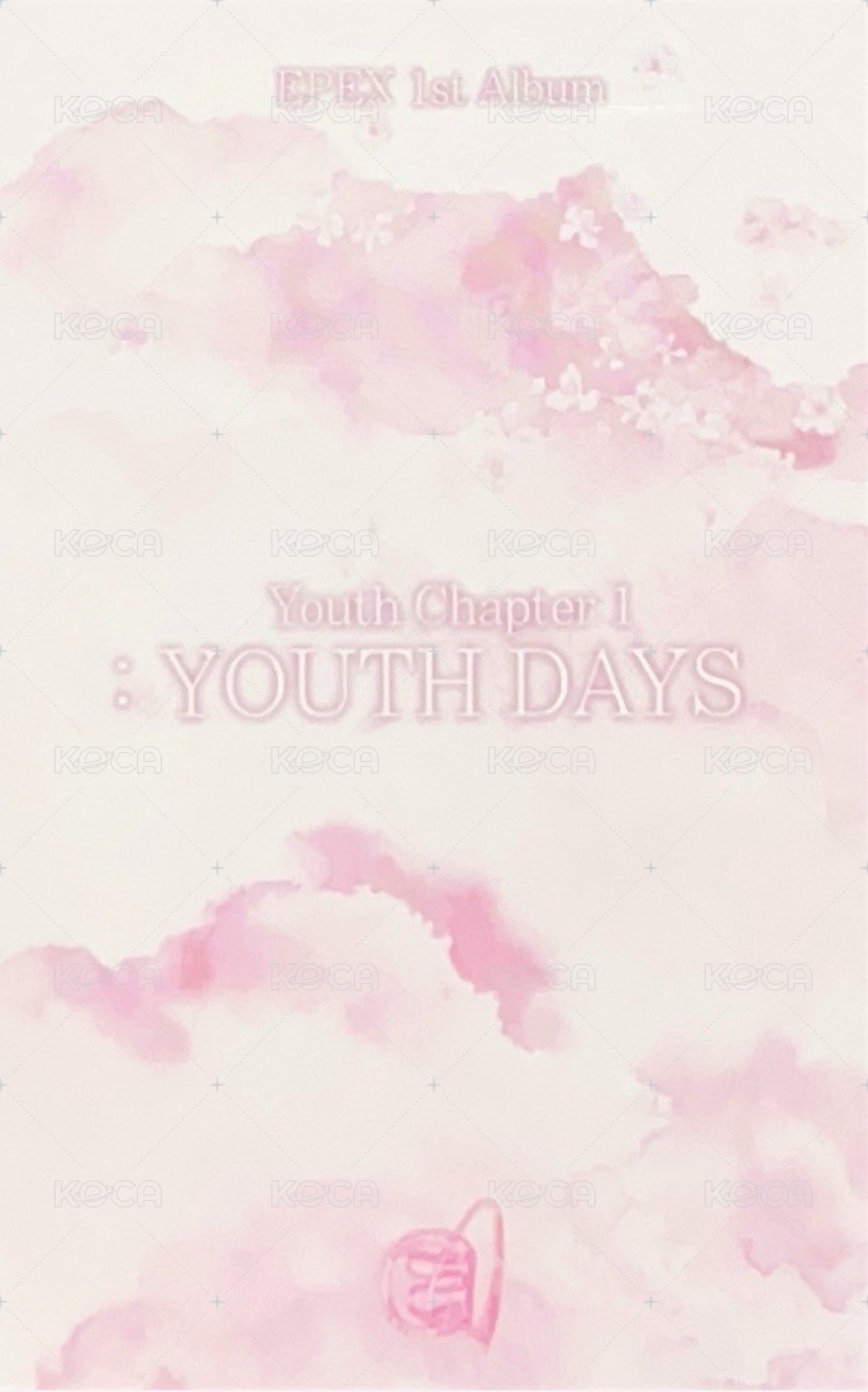 正規一輯 專輯卡  背面