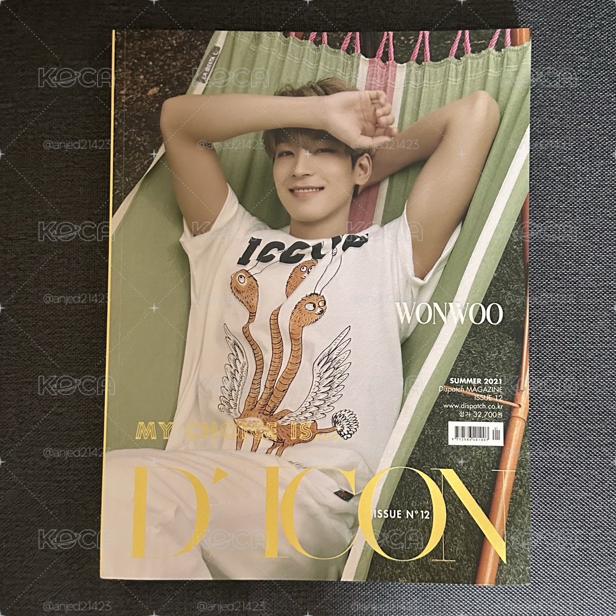 《2021 D-ICON VOL.12 MY CHOICE IS SEVENTEEN》圓佑套組
