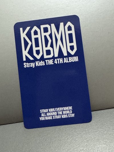 Stray kids KARMA 全通路 特典卡 SKZOO ver. 黃鉉辰