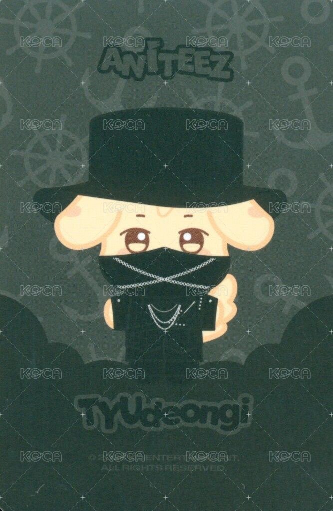 ANITEEZ IN ILLUSION 周邊卡 ANITEEZ Outfit 背面