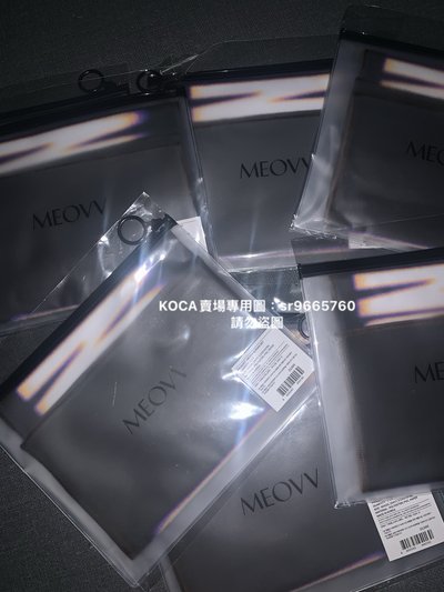 MEOVV 快閃店 應援毛巾小卡組