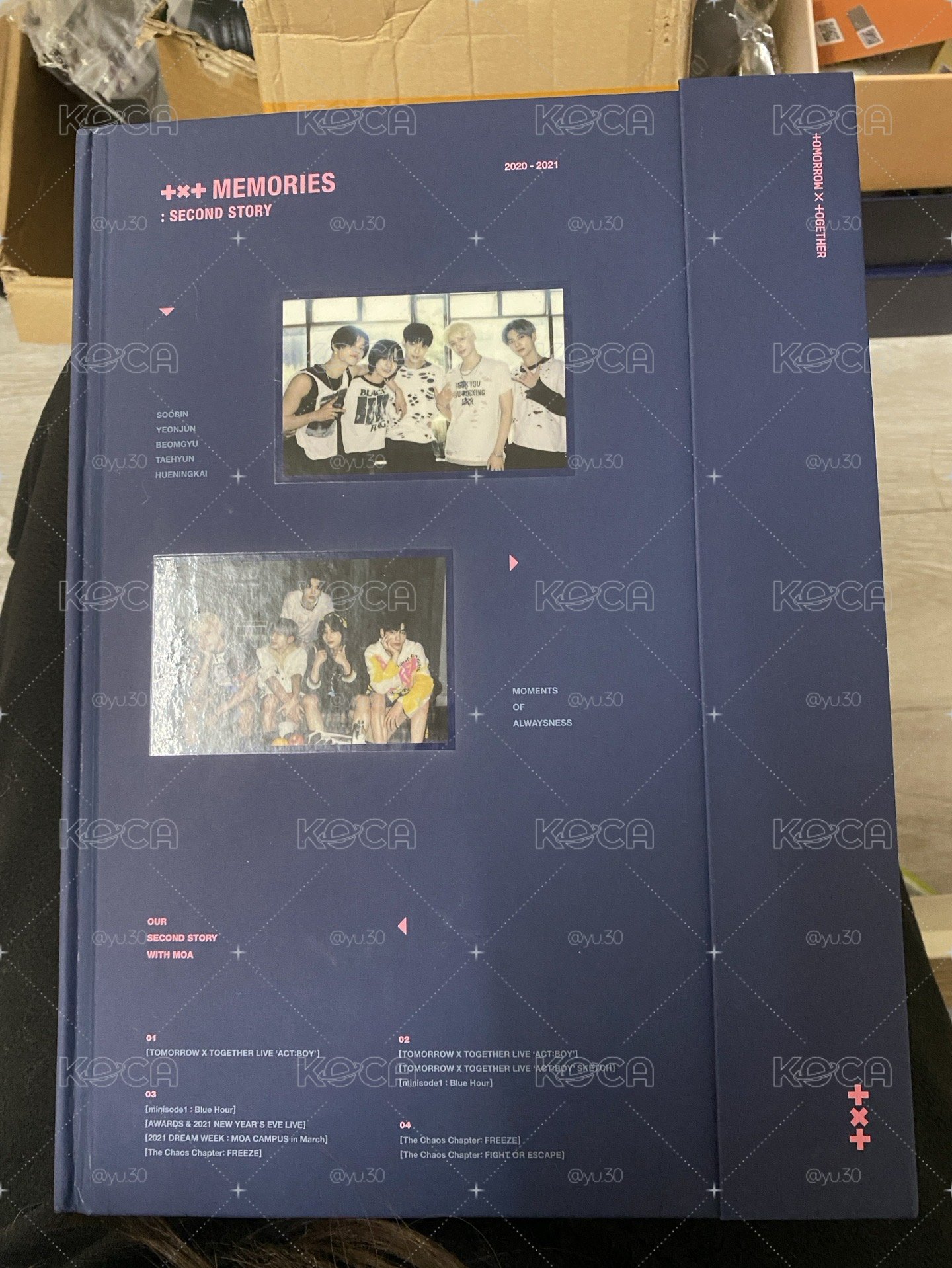 TXT 22年回憶錄 dvd版空專