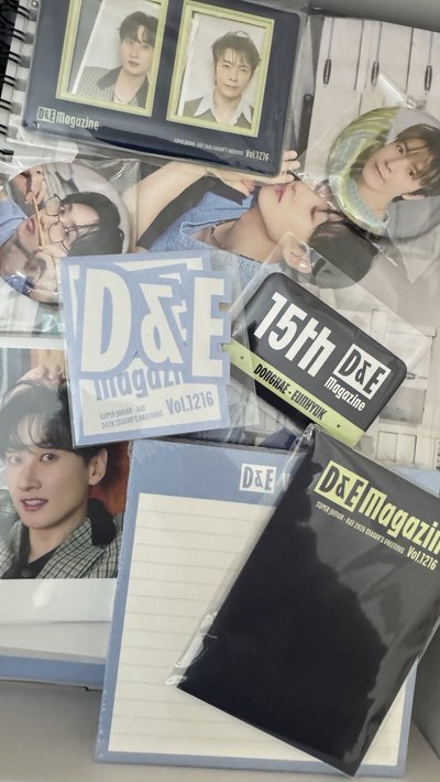 SUPER JUNIOR D&E 2026 年曆season’s greetings