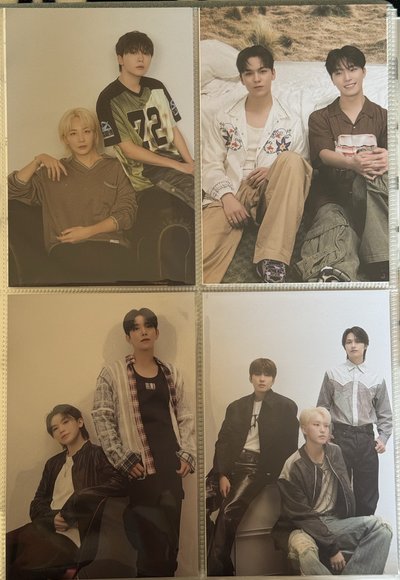 SVT 年曆明信片特典一套