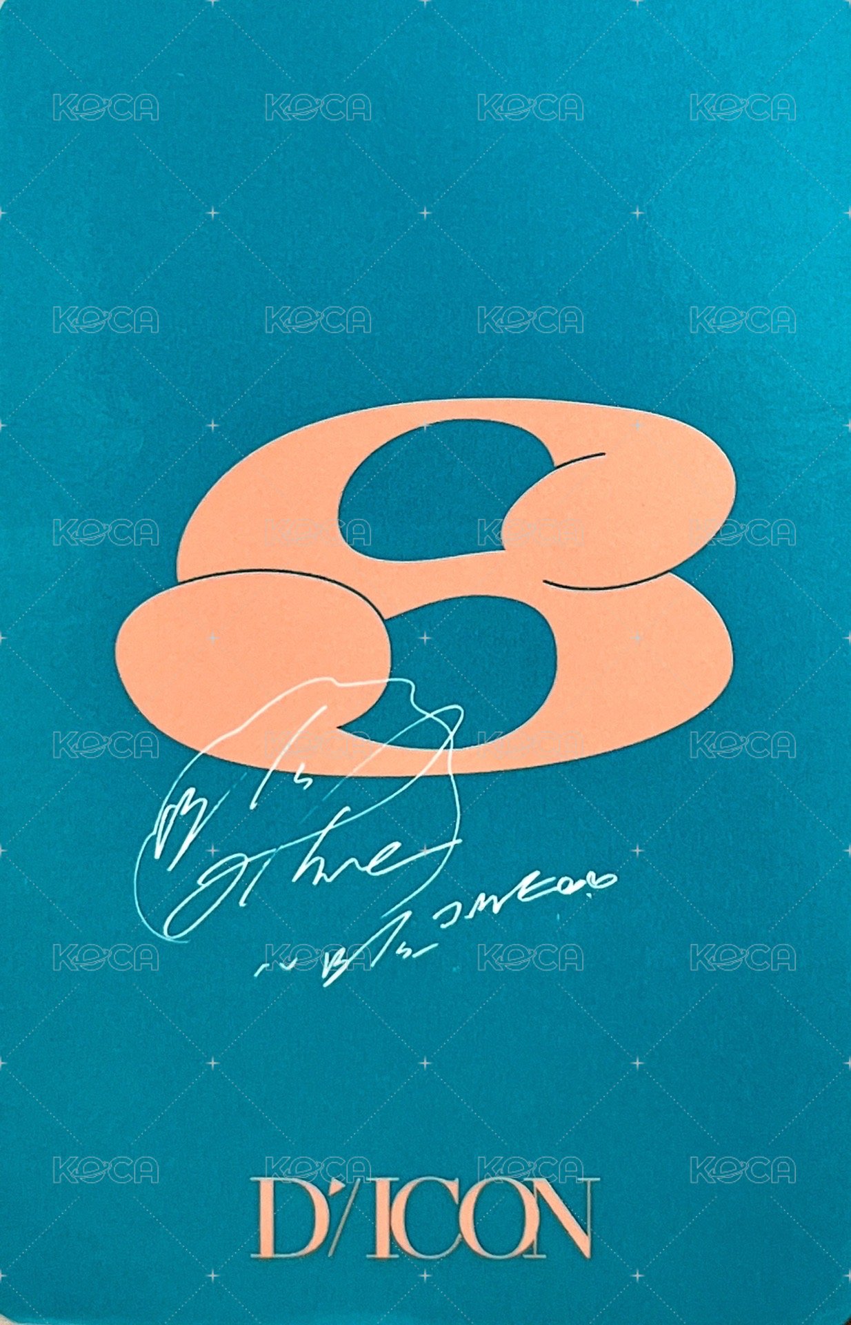 Dicon D’Festa Mini 周邊卡 (2/16) 背面