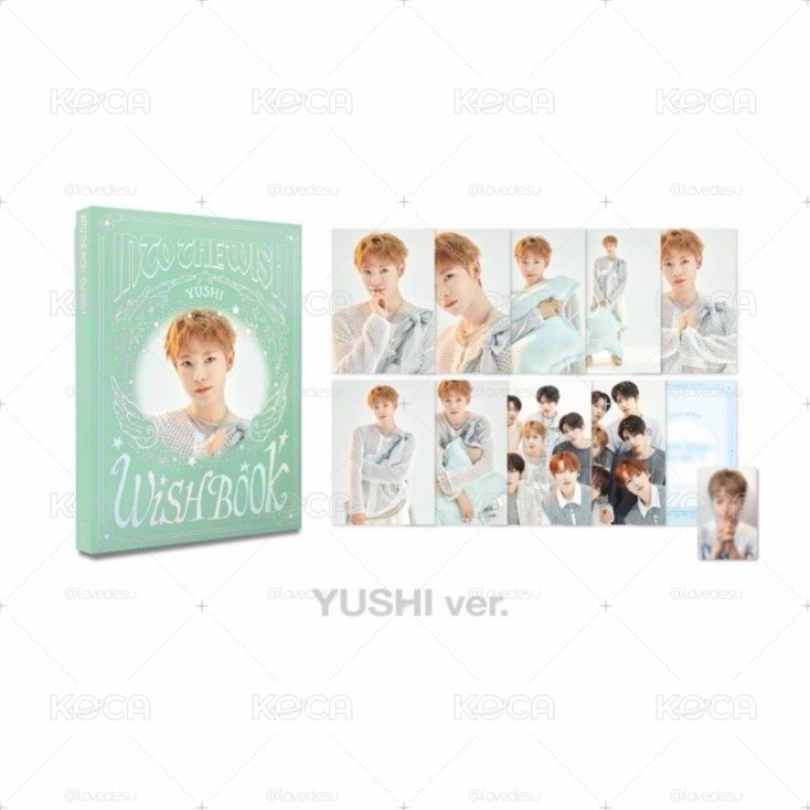 WISH BOOK YUSHI（無小卡）+一巡隨機卡官拍