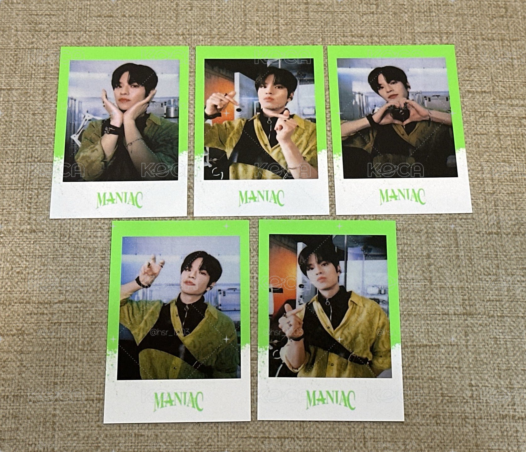 MANIAC 白版拍立得 昇玟
