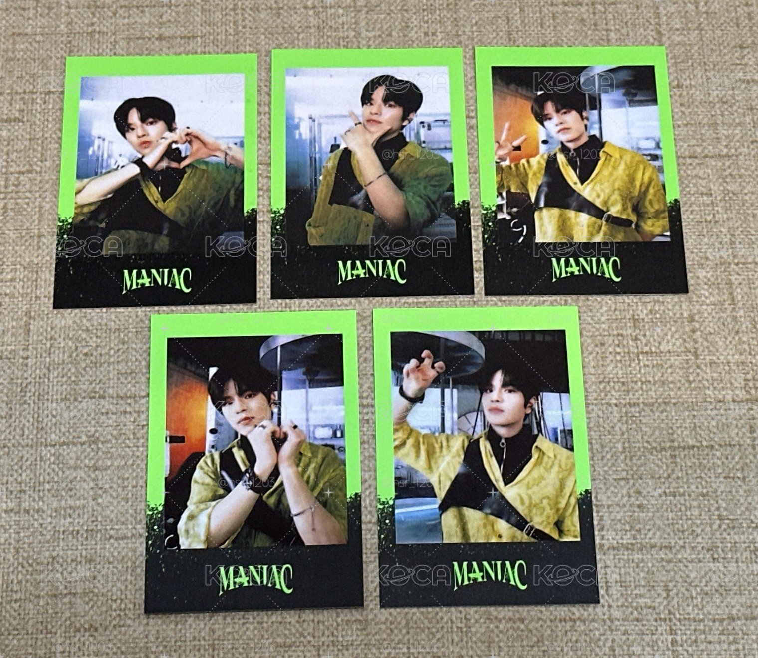 MANIAC 黑版拍立得 昇玟