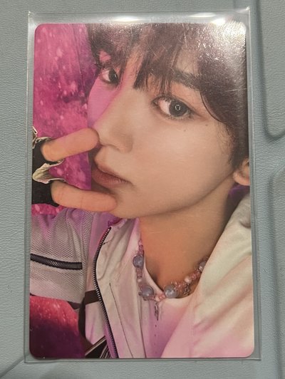 zb1 韓維辰 小卡 寶寶要睡了 比讚 比心 拿花 專卡 絲帶