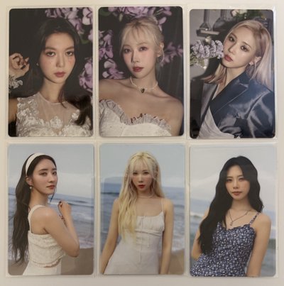 DREAMCATCHER 特別二輯夏日專 限量專專卡(祉/裕/東/美/秀）