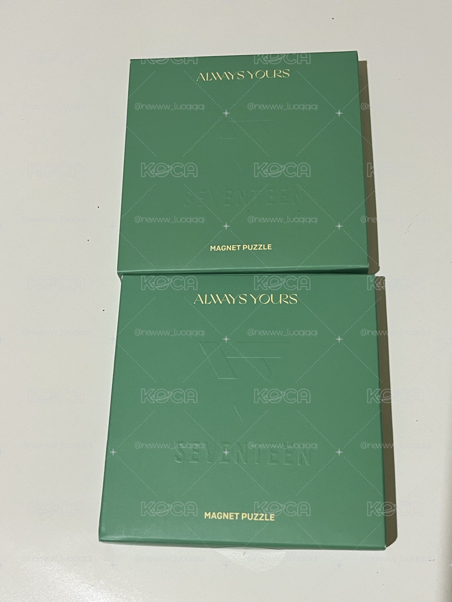 always yours 鑰匙圈吊飾 (洪知秀、尹淨漢）有打開過但沒有使用過