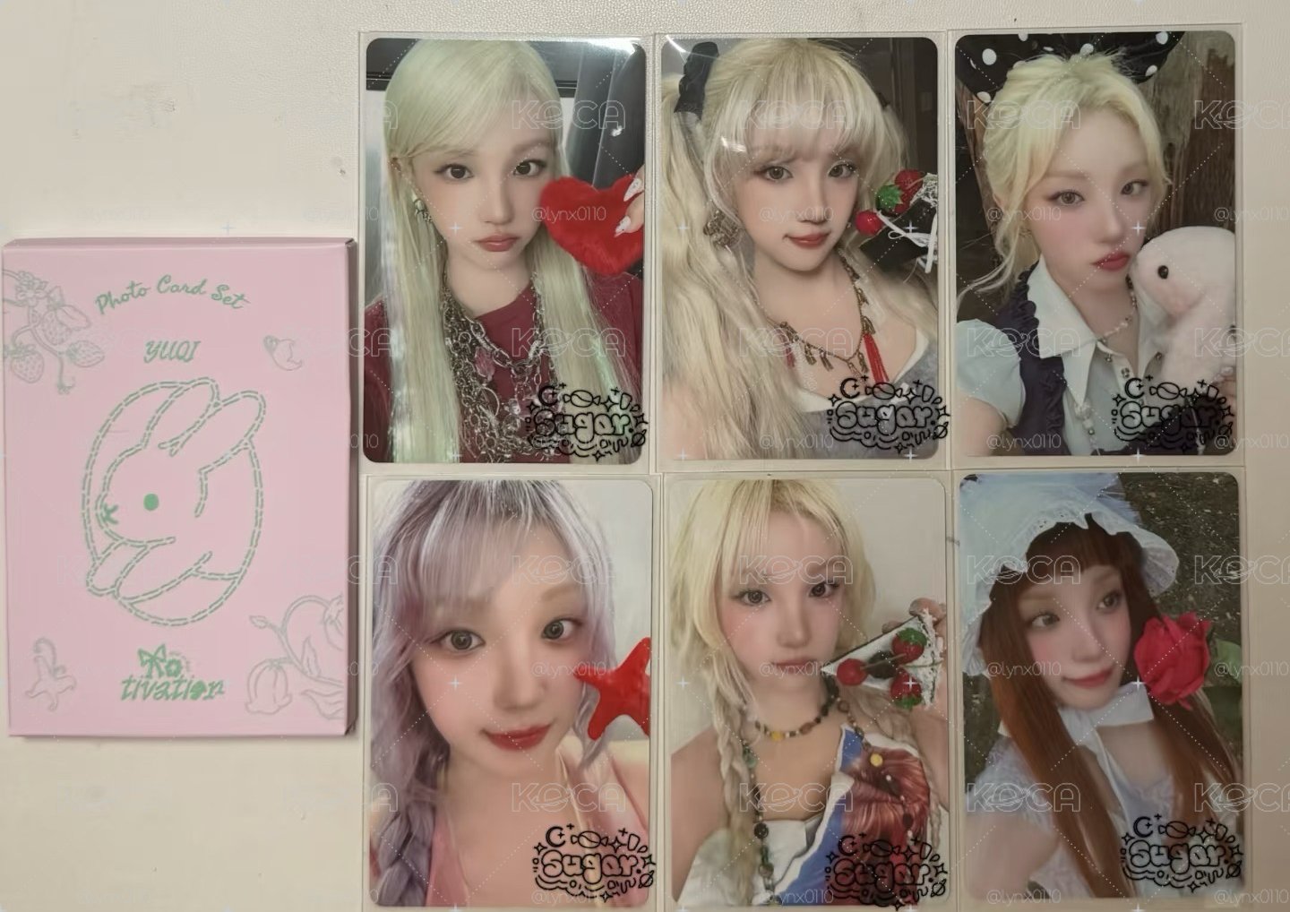 i-dle yuqi 宋雨琦 小卡套組 小卡 MOTIVATION快閃店周邊