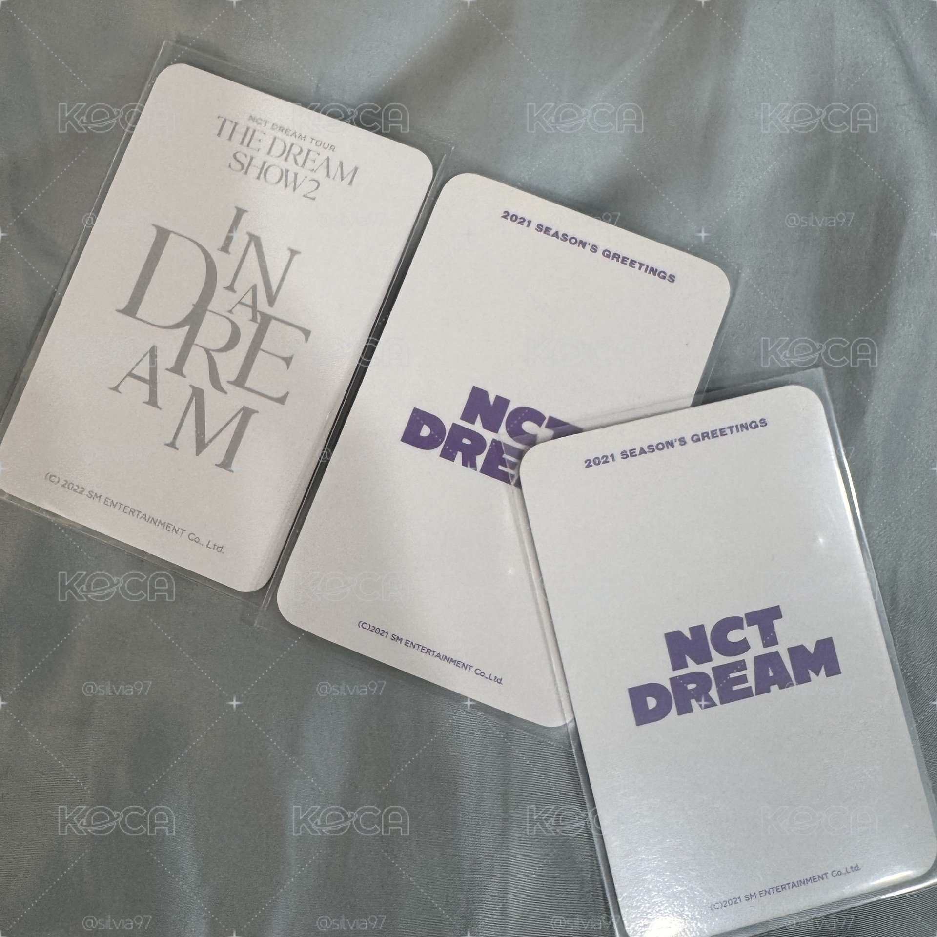 NCT Dream show 夢秀2 立牌 小卡