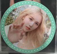 迷9 專輯卡 圓杯墊