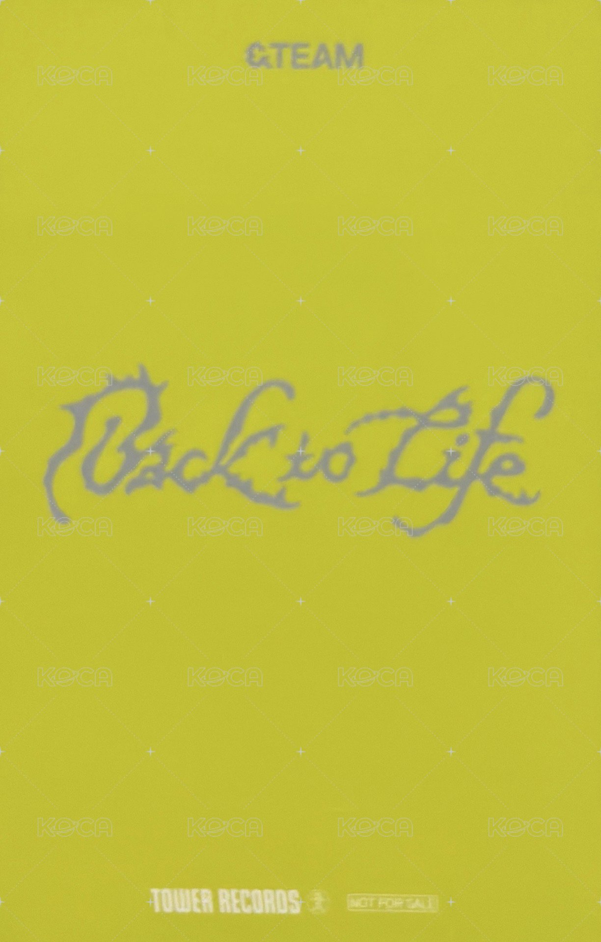 BTL 塔店 特典卡  背面