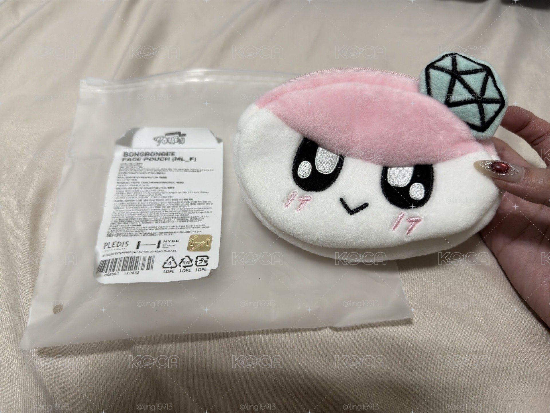 BONGBONGEE FACE POUCH 蹦蹦小包