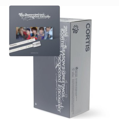 CORTIS 2026年曆（僅拆檢、未使用）含特典，社長大人購入，保證正版