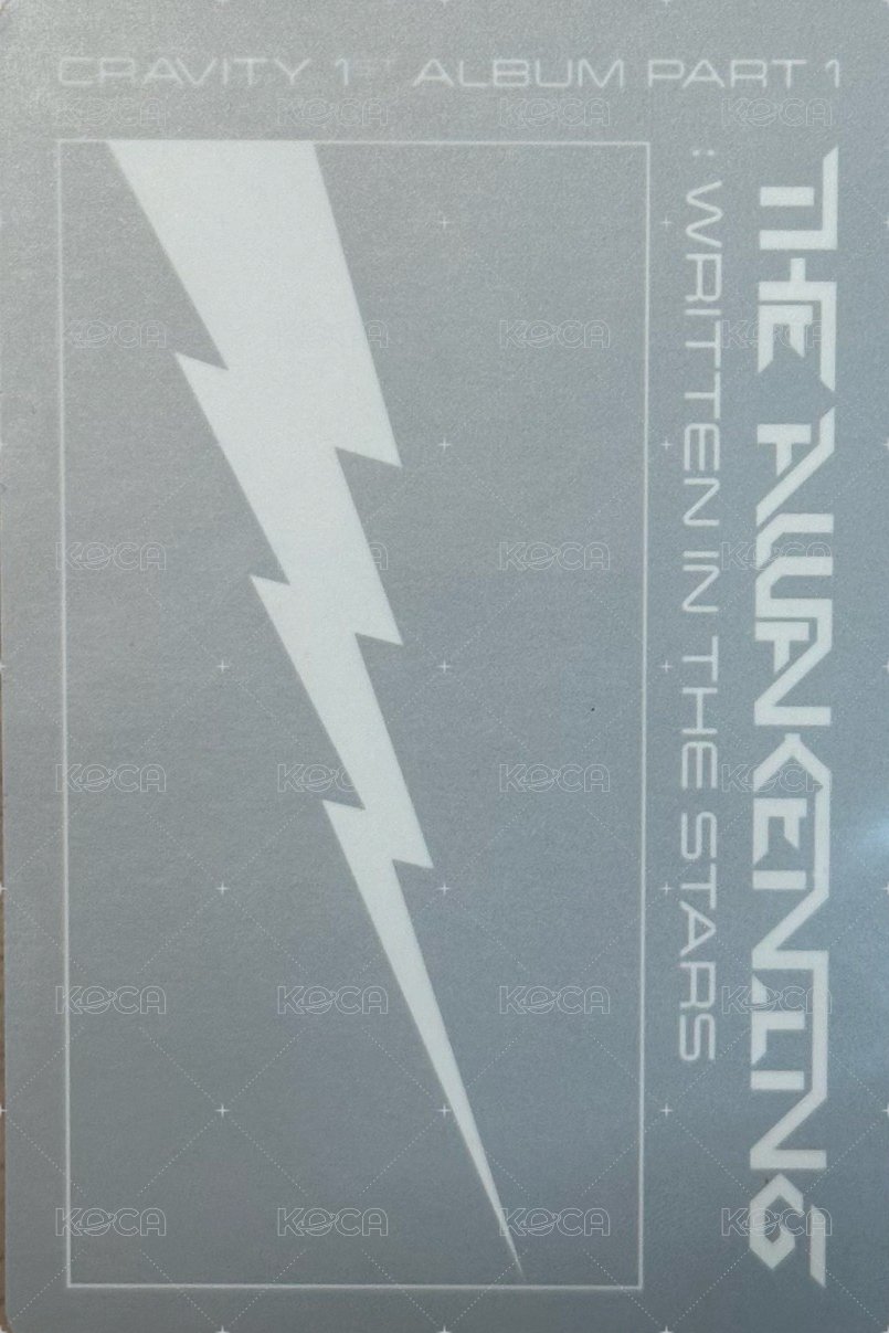 The Awakening: Written In The Stars 專輯卡 雙人卡 背面