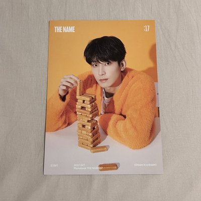 SVT｜THE NAME 雙面寫真大卡 圓