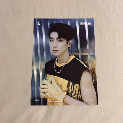 SVT｜THE NAME 雙面寫真大卡 圓