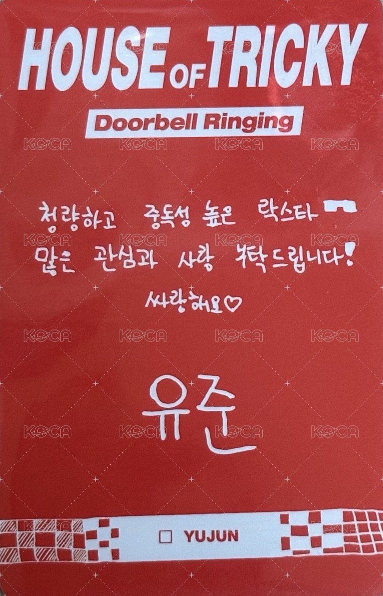 迷一 專輯卡  背面