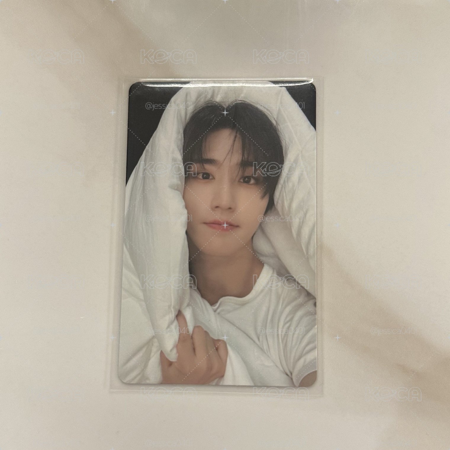Stray Kids 韓知城 HAN 棉被城 合(HOP) jyp 特典卡 