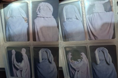 KCON 兔毯雙面卡 一套八卡