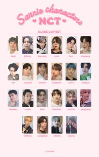 三麗鷗 玻璃杯小卡