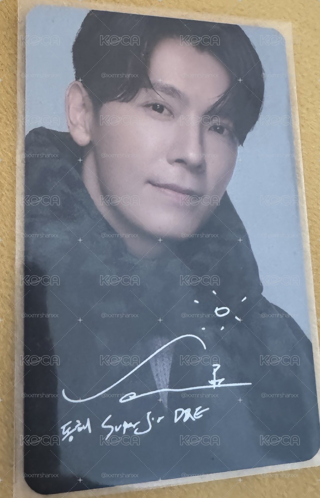 SUPER JUNIOR X 7-11聯名 小卡