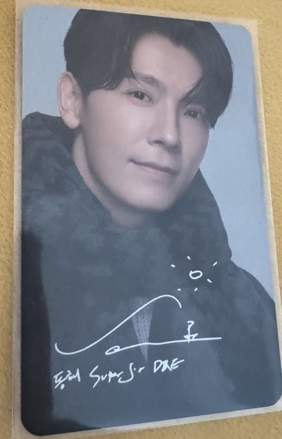 SUPER JUNIOR X 7-11聯名 小卡