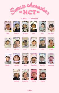 三麗鷗 壓克力立牌小卡