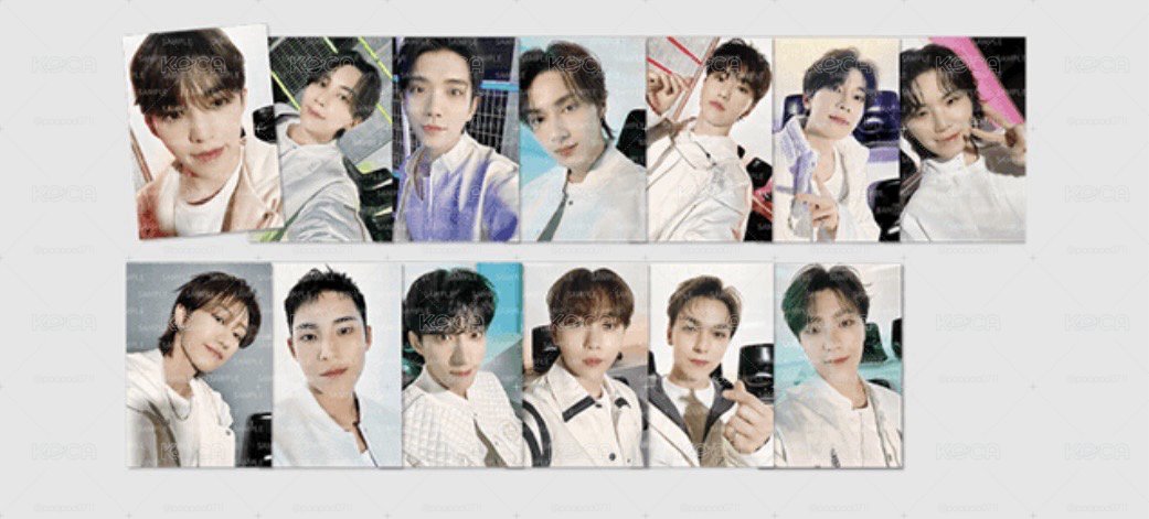 SEVENTEEN 日巡外套卡