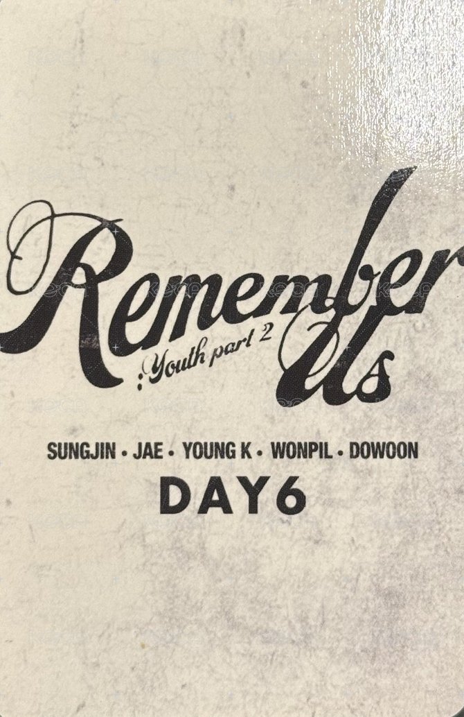 迷四 專輯卡  背面