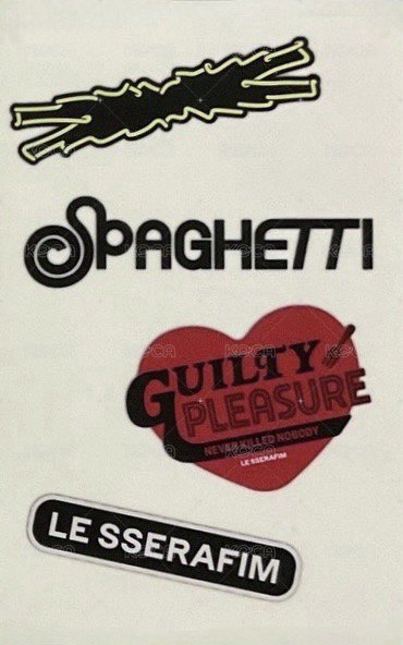 SPAGHETTI hello82 單封線下快閃 特典卡  背面