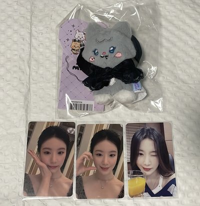 迷八快閃舒華吊飾娃和3張小卡（如圖）