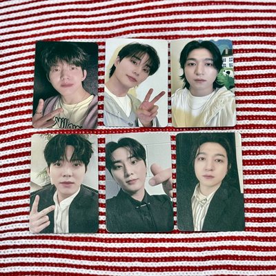 DAY6 FOREVERYOUNG安口場入場小卡 D3 D4 晟鎮 永哯 度雲 🐻🦊🐶 성진 영케이 도운