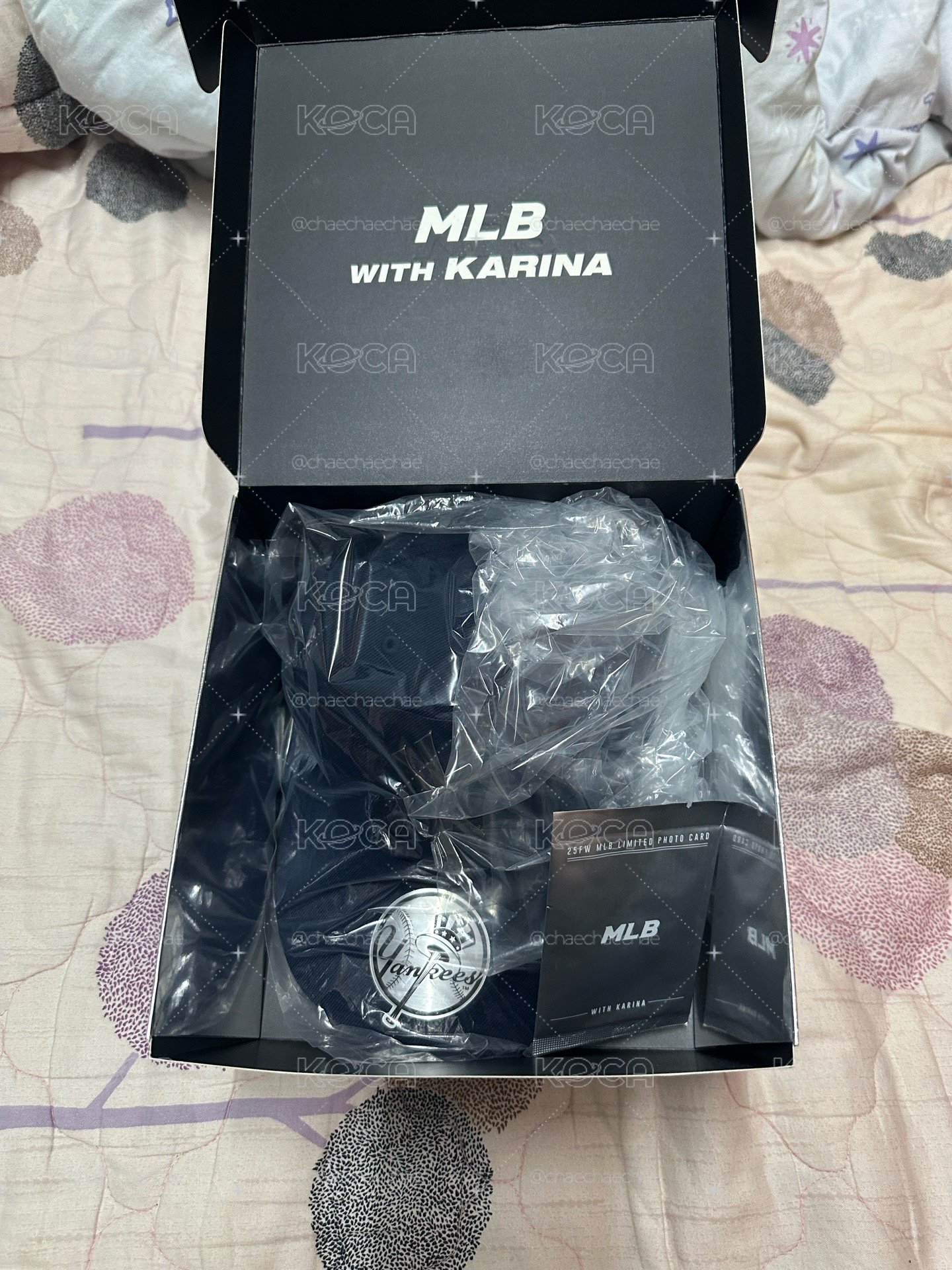 MLB X KARINA聯名款帽子（全新未試戴）