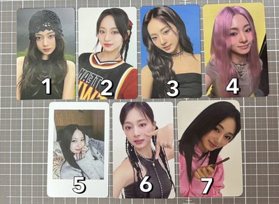 TWICE 子瑜 滿額卡 特典 幸運卡 可單帶