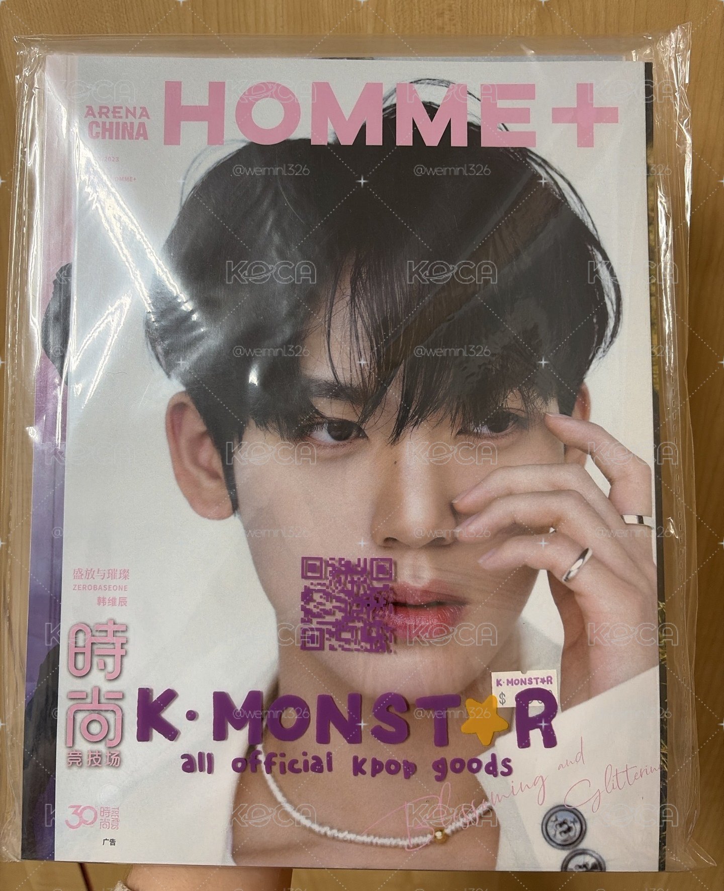 HOMME+雜誌 （含特典卡）